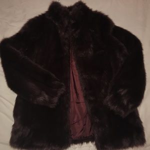Faux Fur Coat